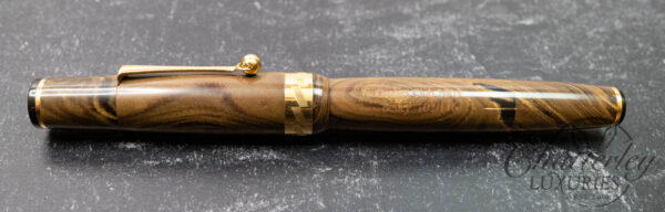 Bexley Owners Club 2009 Olive/Black Ebonite Fountain Pen - Image 2