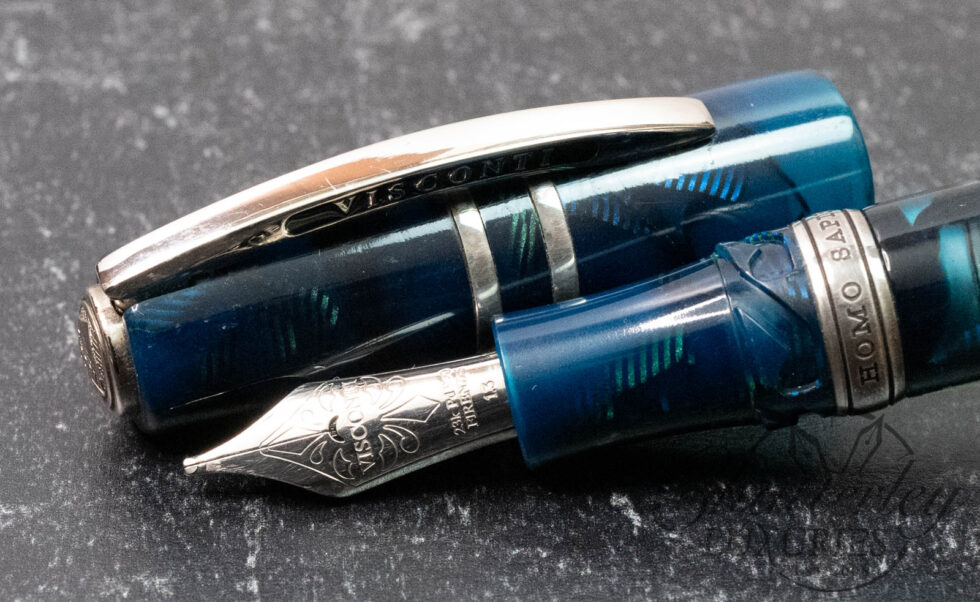 Visconti Homo Sapiens Crystal Swirls Fountain Pen