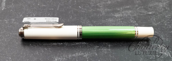 Pelikan M605 Green-White Fountain Pen - Image 2