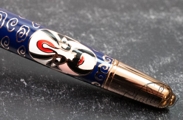 Duke Beijing Opera Rhythm Cloisonné 3 Fountain Pen Set - Image 6