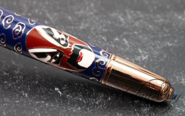 Duke Beijing Opera Rhythm Cloisonné 3 Fountain Pen Set - Image 8