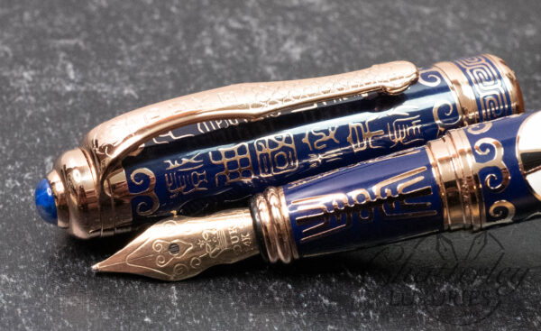 Duke Beijing Opera Rhythm Cloisonné 3 Fountain Pen Set - Image 10