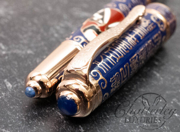 Duke Beijing Opera Rhythm Cloisonné 3 Fountain Pen Set - Image 16
