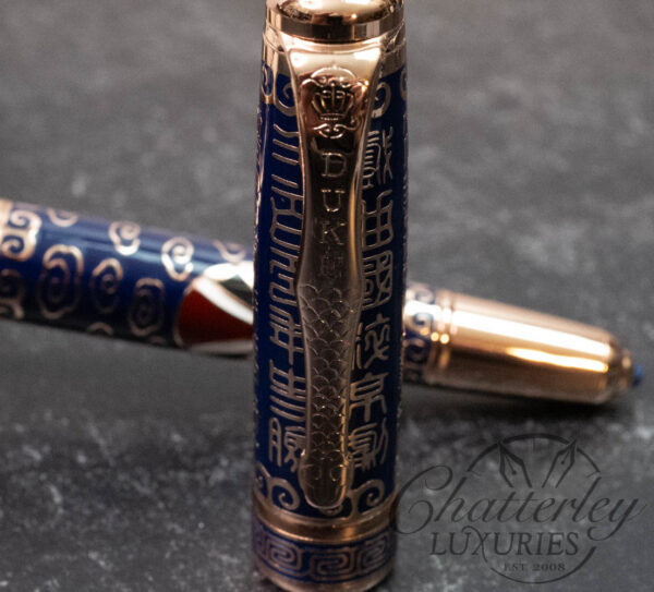 Duke Beijing Opera Rhythm Cloisonné 3 Fountain Pen Set - Image 19
