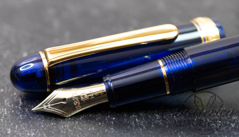 Platinum Century 3776 Chartres Blue Fountain Pen