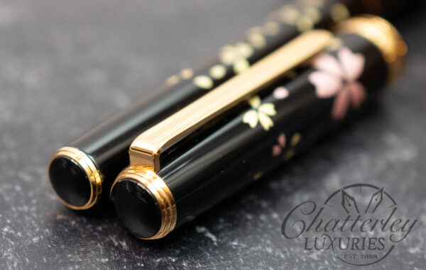 Platinum Kanazawa Leaf Maki-e Cherry Blossom Fountain Pen - Image 5