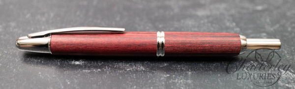Pilot Vanishing Point Red Birchwood Fountain Pen - Image 2