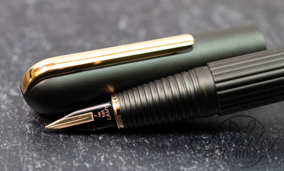 Lamy Imporium Matte Black Gold Fountain Pen