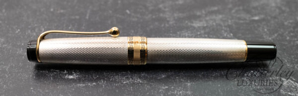 Aurora Optima Solid Sterling Silver Fountain Pen - Image 2