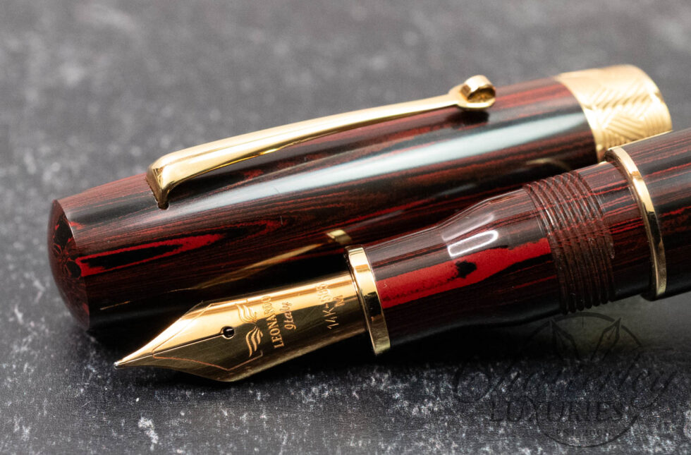 Leonardo Momento Zero Grande Speranza Collection Cherry Ebonite Fountain Pen