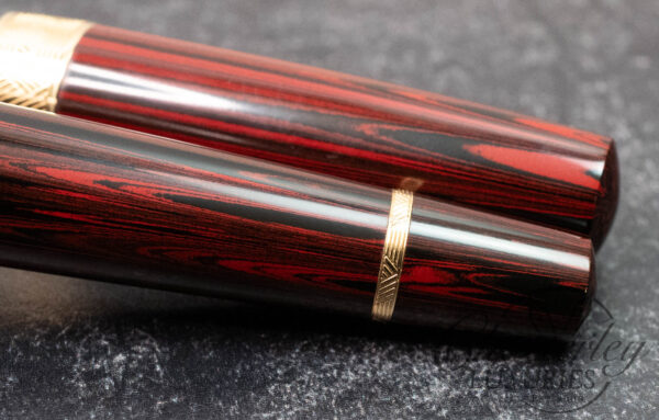 Leonardo Momento Zero Grande Speranza Collection Cherry Ebonite Fountain Pen - Image 4