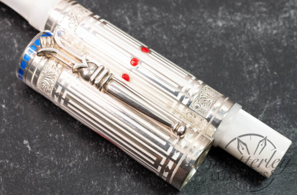 Montegrappa White Nights Limited Edition Fountain Pen - Image 8