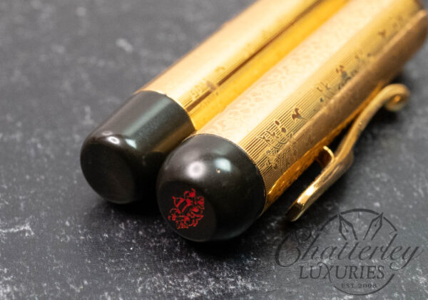 Visconti Musei Vaticani Yellow Gold Vermeil Fountain Pen - Image 3