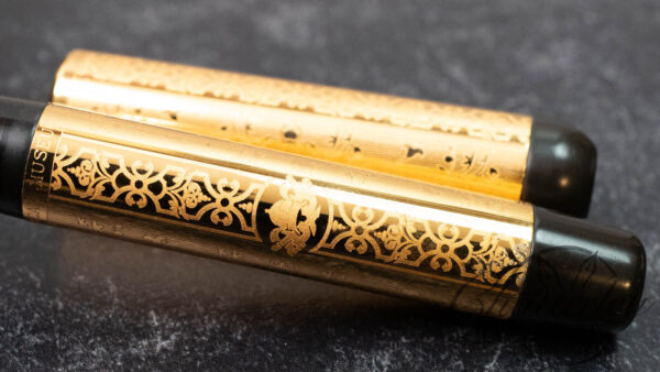 Visconti Musei Vaticani Yellow Gold Vermeil Fountain Pen - Image 6