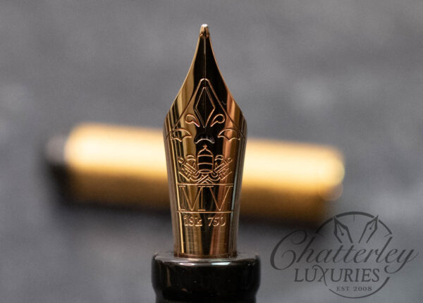 Visconti Musei Vaticani Yellow Gold Vermeil Fountain Pen - Image 4