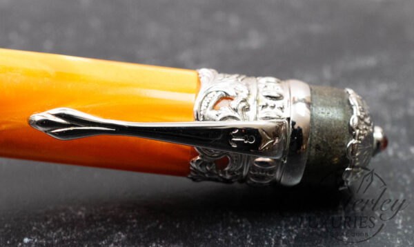 Ancora Vesuvius Orange Limited Edition Ballpoint Pen - Image 7