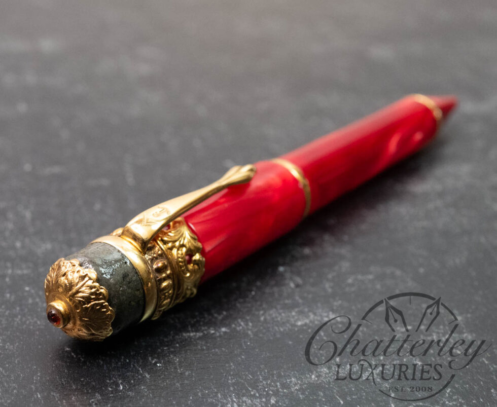 Ancora Vesuvius Red Limited Edition Ballpoint Pen