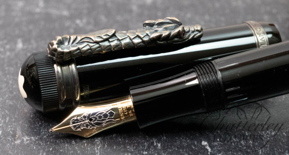 Montblanc Limited Writers Edition Imperial Dragon Fountain Pen
