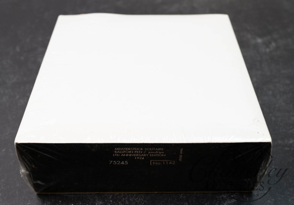 Montblanc Meisterstück Solitaire Pinstripe Limited Anniversary Edition 1924 Ballpoint Pen (SEALED)