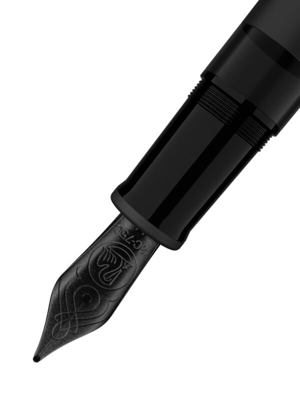 Pelikan Souveran M809 Matte Black Special Edition Fountain Pen - Image 7