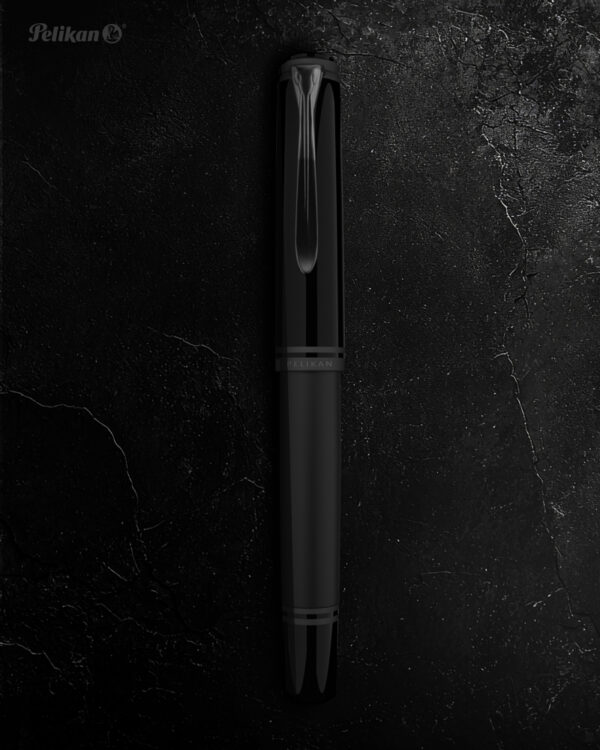 Pelikan Souveran M809 Matte Black Special Edition Fountain Pen - Image 2