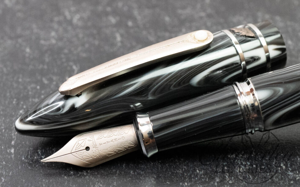 Stipula Model T Graphite Titanium Nib Fountain Pen