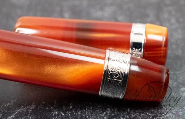 Ancora Perla Orange/Red Fountain Pen - Image 5