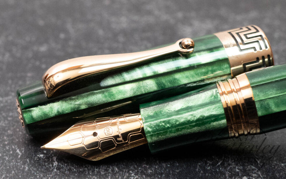 Chatterley/ Montegrappa Extra “Colori Di Bassano Del Grappa” Hillside Green Limited Edition Fountain Pen