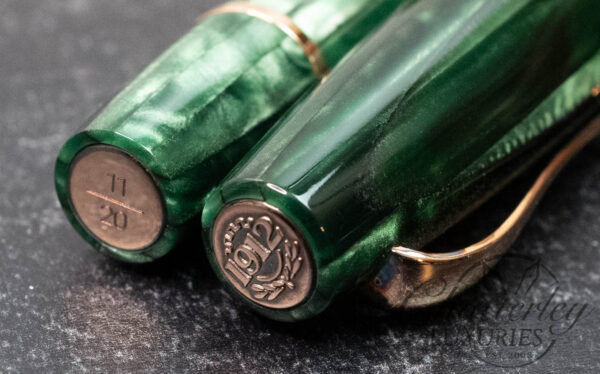 Chatterley/ Montegrappa Extra “Colori Di Bassano Del Grappa” Hillside Green Limited Edition Fountain Pen - Image 3