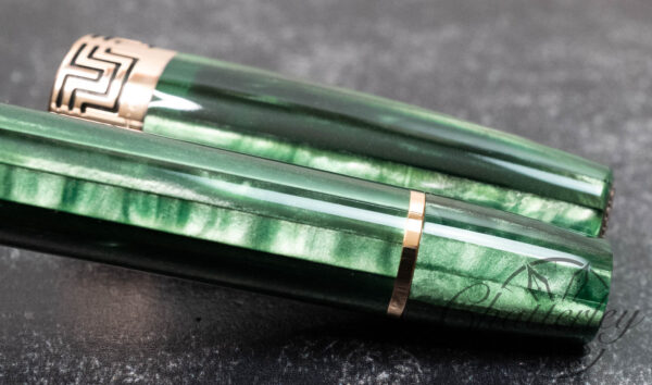 Chatterley/ Montegrappa Extra “Colori Di Bassano Del Grappa” Hillside Green Limited Edition Fountain Pen - Image 4