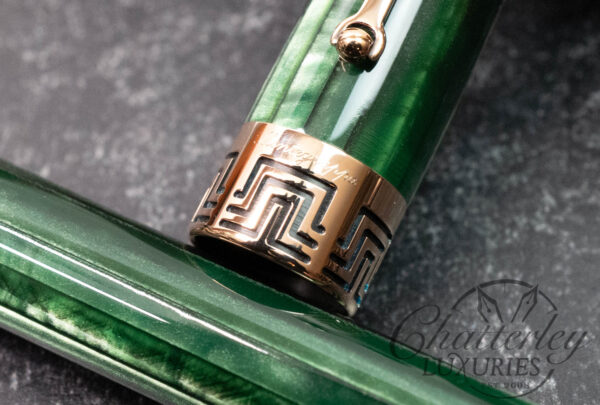 Chatterley/ Montegrappa Extra “Colori Di Bassano Del Grappa” Hillside Green Limited Edition Fountain Pen - Image 5