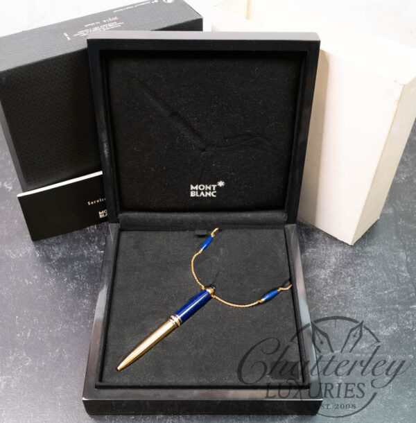 Montblanc Meisterstück Solitaire Lapis Hommage à Wolfgang A. Mozart Ballpoint Pen & Chain - Image 6