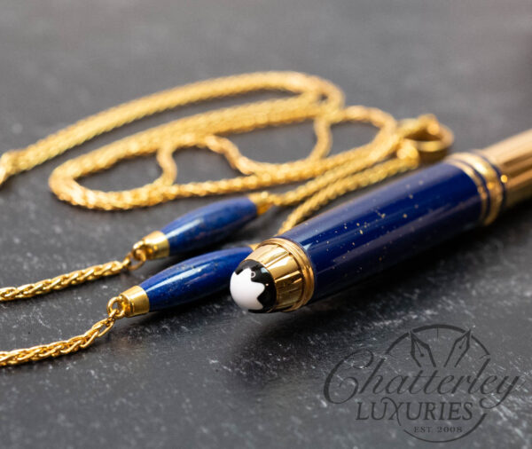 Montblanc Meisterstück Solitaire Lapis Hommage à Wolfgang A. Mozart Ballpoint Pen & Chain - Image 4
