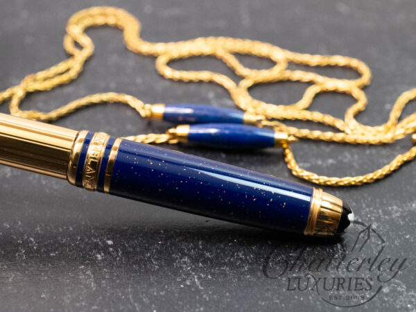 Montblanc Meisterstück Solitaire Lapis Hommage à Wolfgang A. Mozart Ballpoint Pen & Chain - Image 5