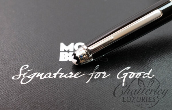 Montblanc Meisterstück Platinum Line UNICEF Signature for Good Classique Rollerball - Image 2