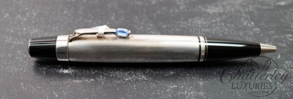Montblanc Bohème Silver Bleu Ballpoint Pen - Image 2