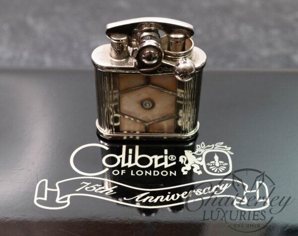 Colibri Diamond 75th Anniversary Platinum Plated Limited Edition Lighter - Image 8