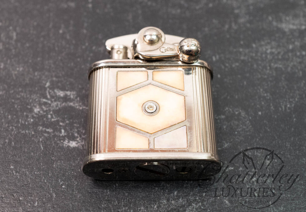 Colibri Diamond 75th Anniversary Platinum Plated Limited Edition Lighter