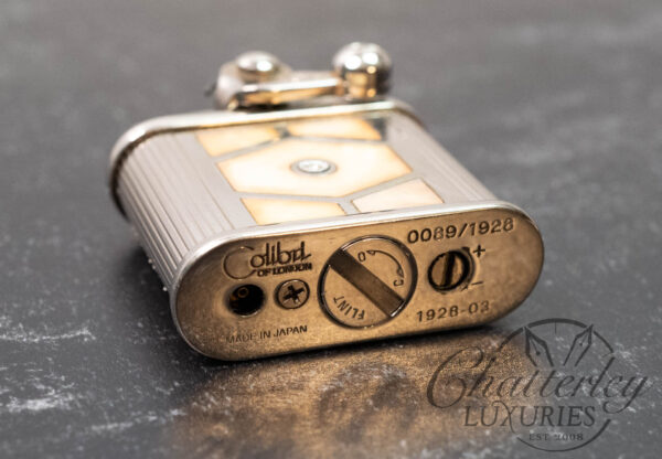 Colibri Diamond 75th Anniversary Platinum Plated Limited Edition Lighter - Image 4