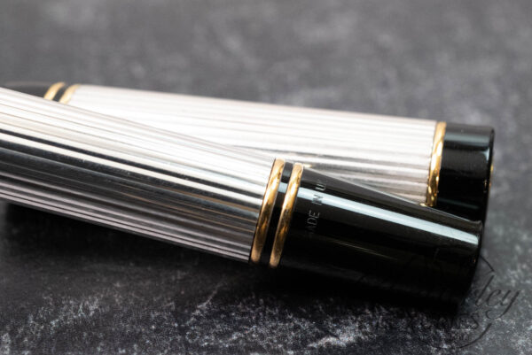 Parker Duofold International Godron Silver Rollerball - Image 4
