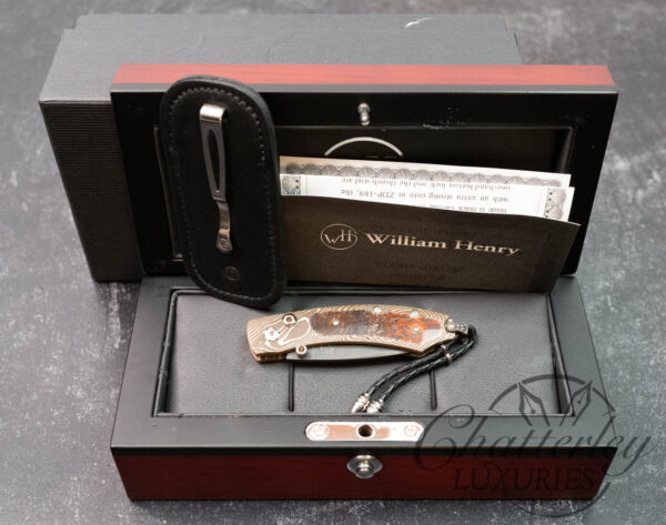 William Henry Kestrel B09 "Smokey" Limited Edition Folding Knife - Image 13