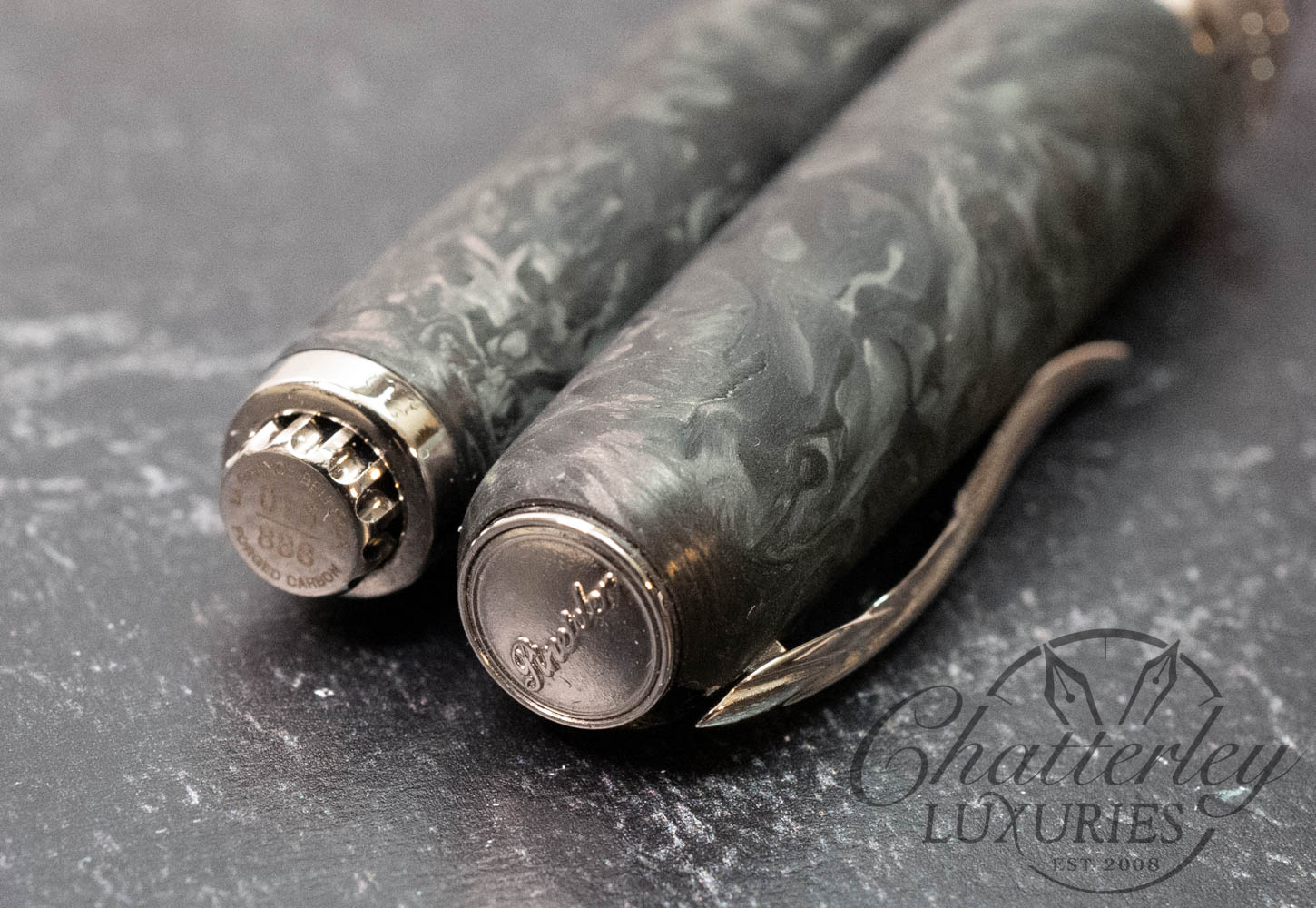 Pineider La Grande Bellezza Forged Carbon Limited Edition Fountain Pen - Image 3