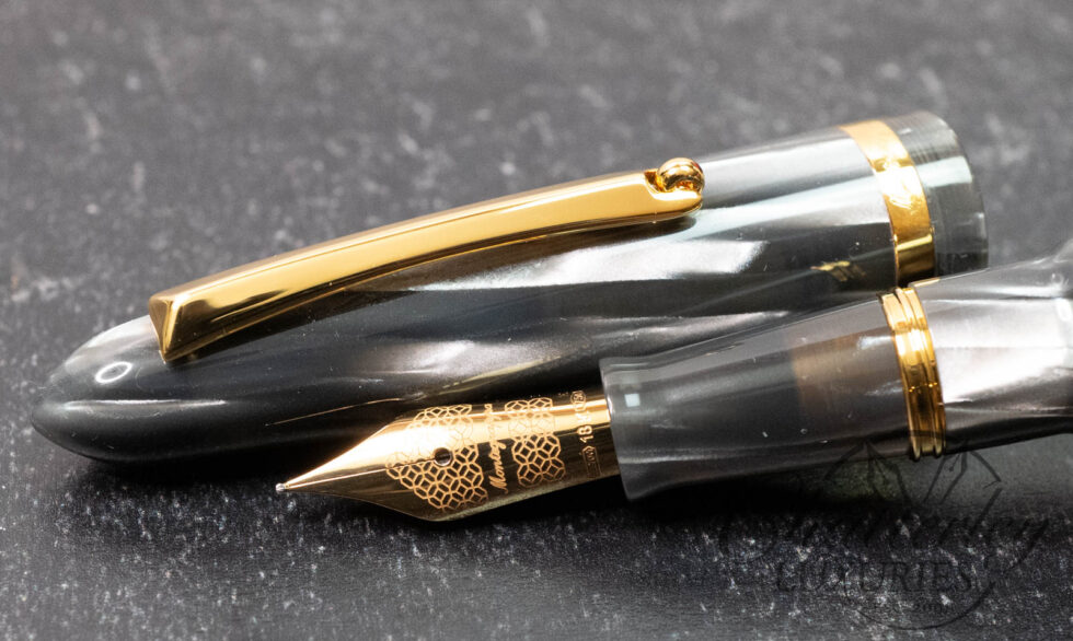 Montegrappa Venetia Pearl Grey Celluloid Limited Edition Fountain Pen