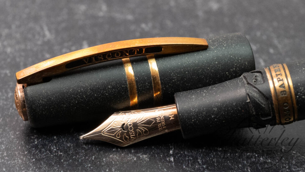 Visconti Homo Sapiens Bronze Age Lava Fountain Pen