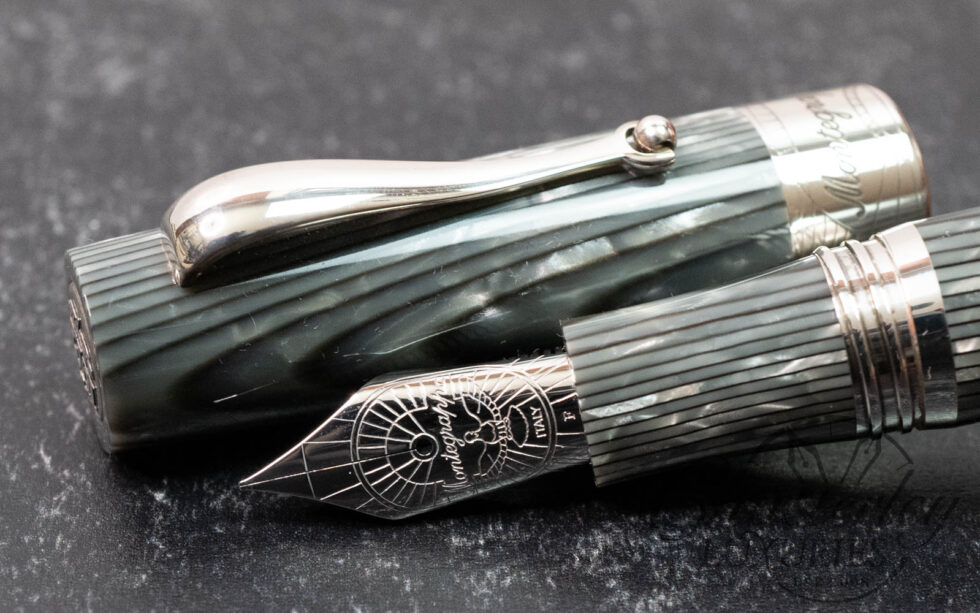 Montegrappa Extra 1930 Shiny Lines Dove Limited Edition Fountain Pen
