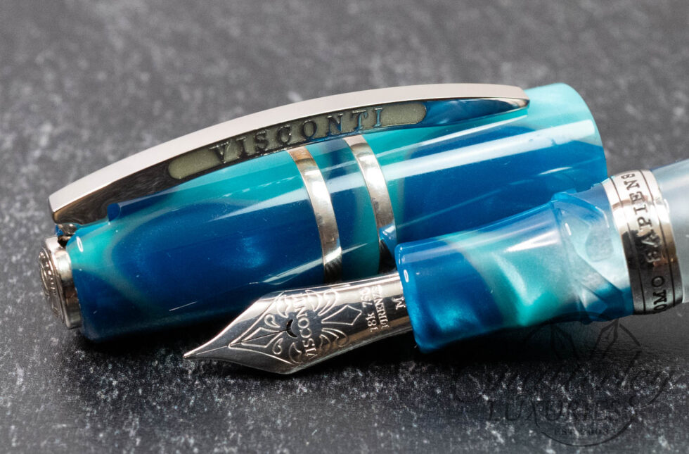Visconti Homo Sapiens Demo Blue Lagoon Fountain Pen