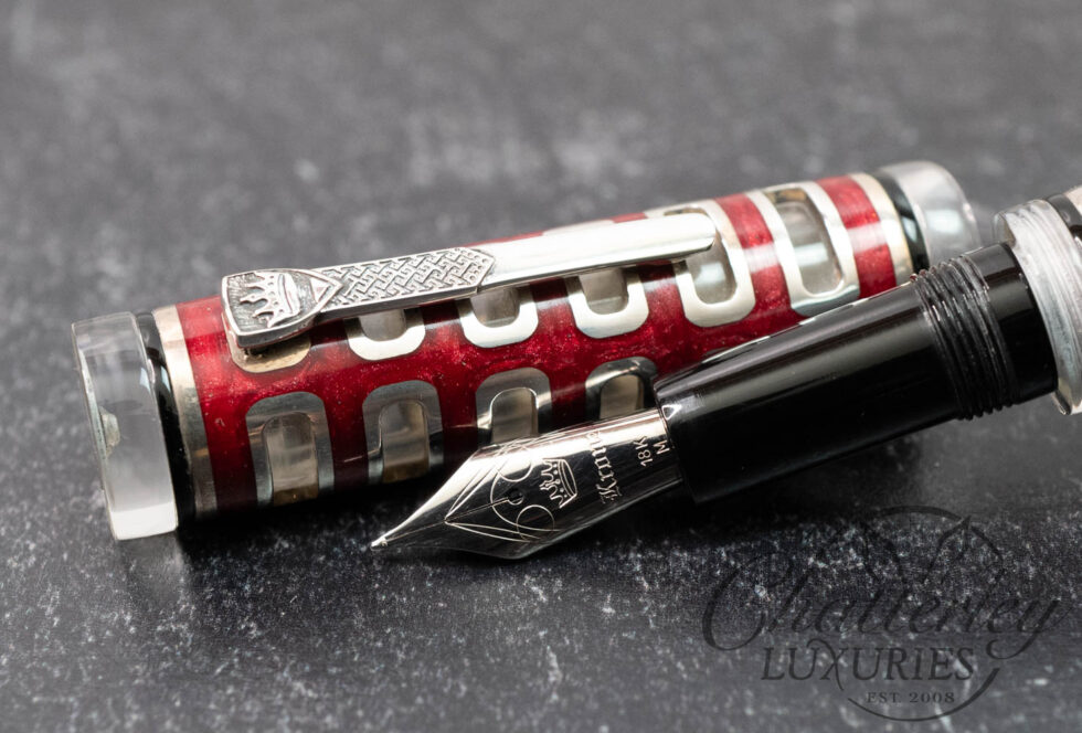 Krone Jet Oversized Red Fountain Pen
