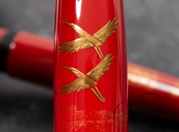 Taccia Empress Aka-Fuji Maki-e Limited Edition Fountain Pen - Image 7