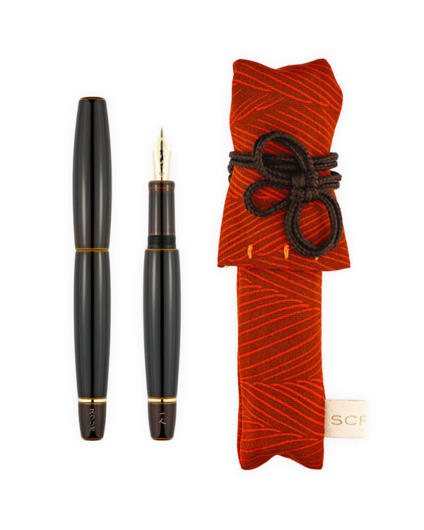 Scribo LA DOTTA Yamanaka Onsen Tamenuri Urushi Limited Edition Fountain Pen - Image 2