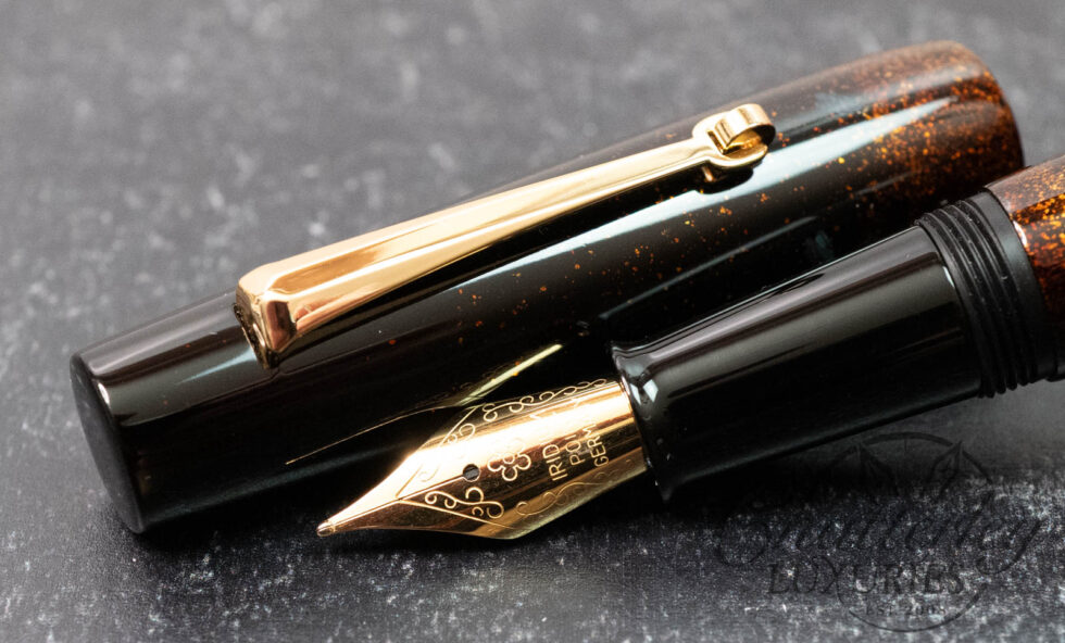 Tianzi Cherry Blossoms Urushi Fountain Pen